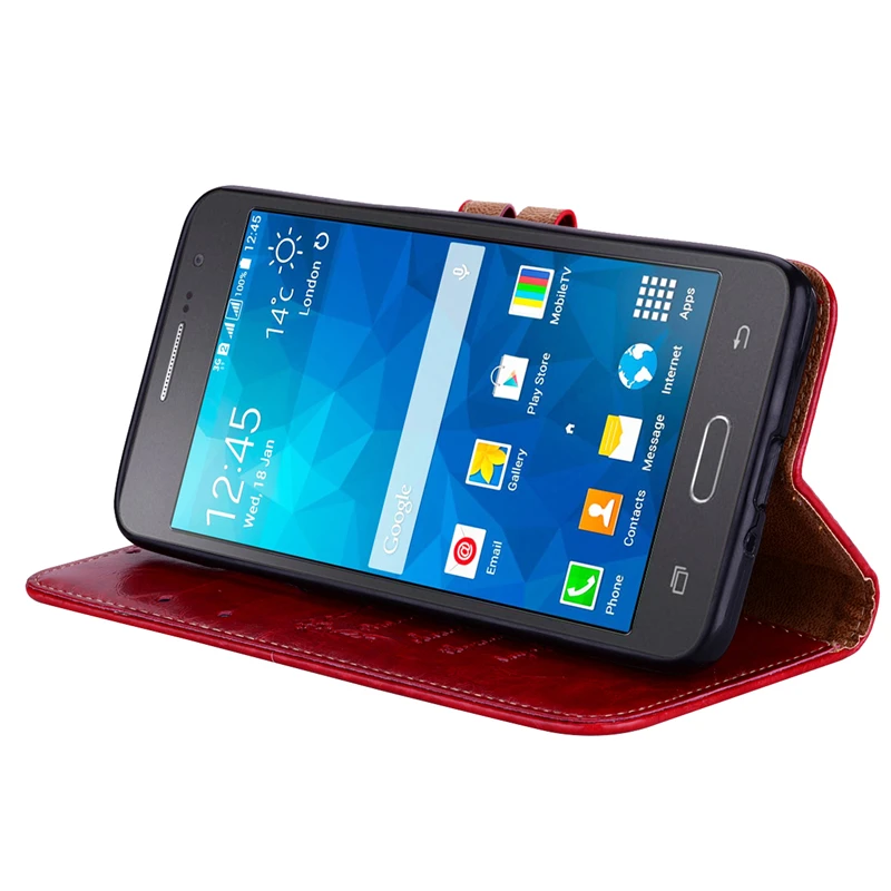 Роскошный кожаный чехол для samsung Galaxy Grand Prime G531 G531H SM-G531H G531F SM-G531F Чехол-бумажник для Grand Prime G530 G530H