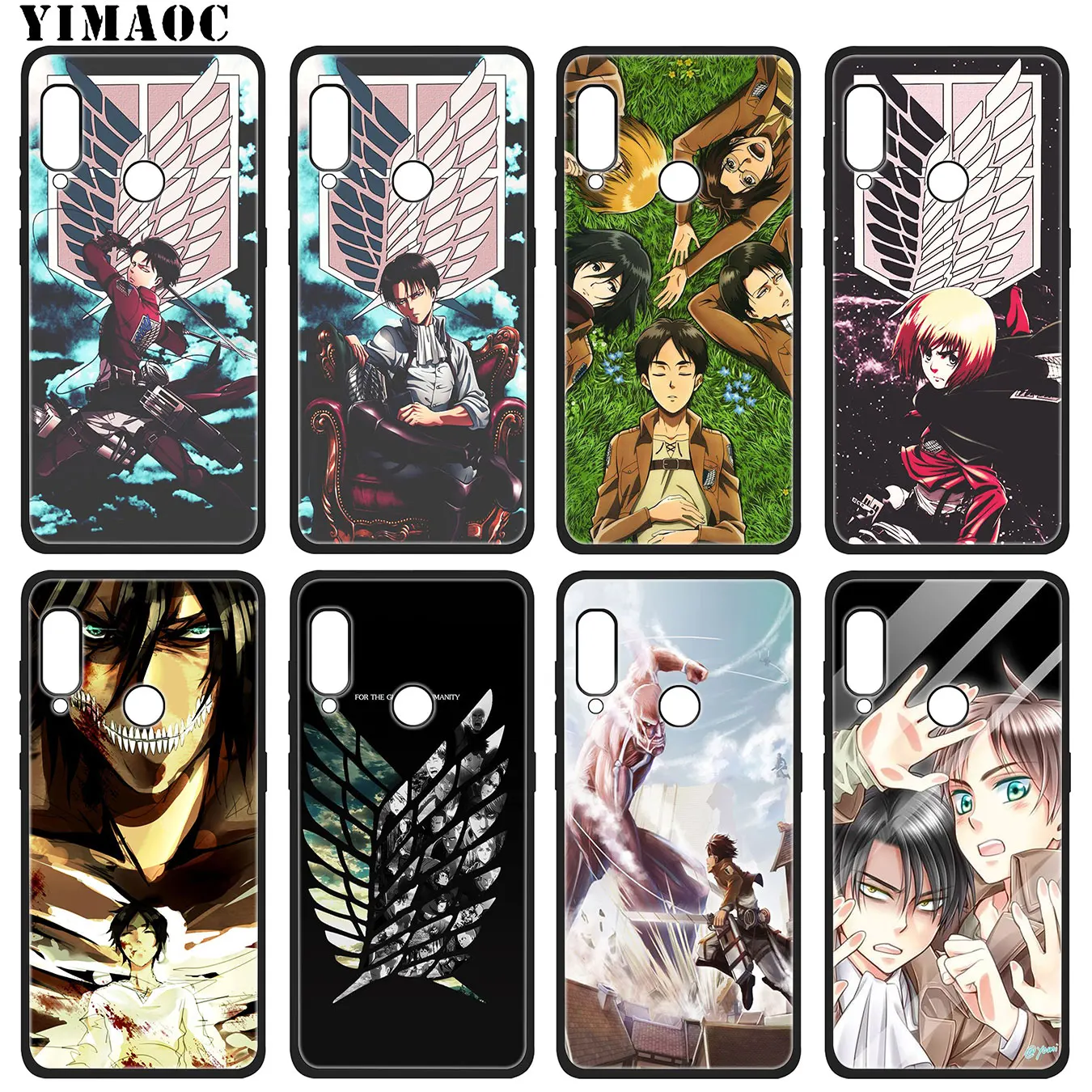 Мягкий силиконовый чехол для телефона YIMAOC Attack on Titan Mikasa Huawei Mate 30 20 10 Pro Lite Nova 5I 3i 3 2i 2