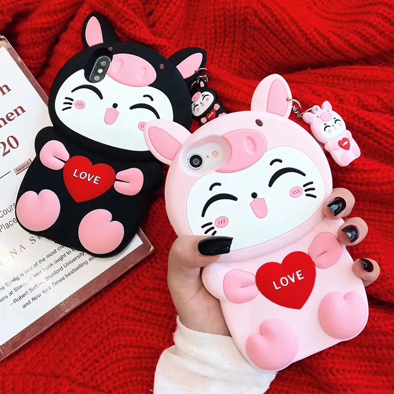 Чехол Lucky Cat для Xiaomi Redmi Note 7 Note 7 Pro Redmi Note 5 Redmi 5 Plus Redmi 6 6A для Xiaomi 6X