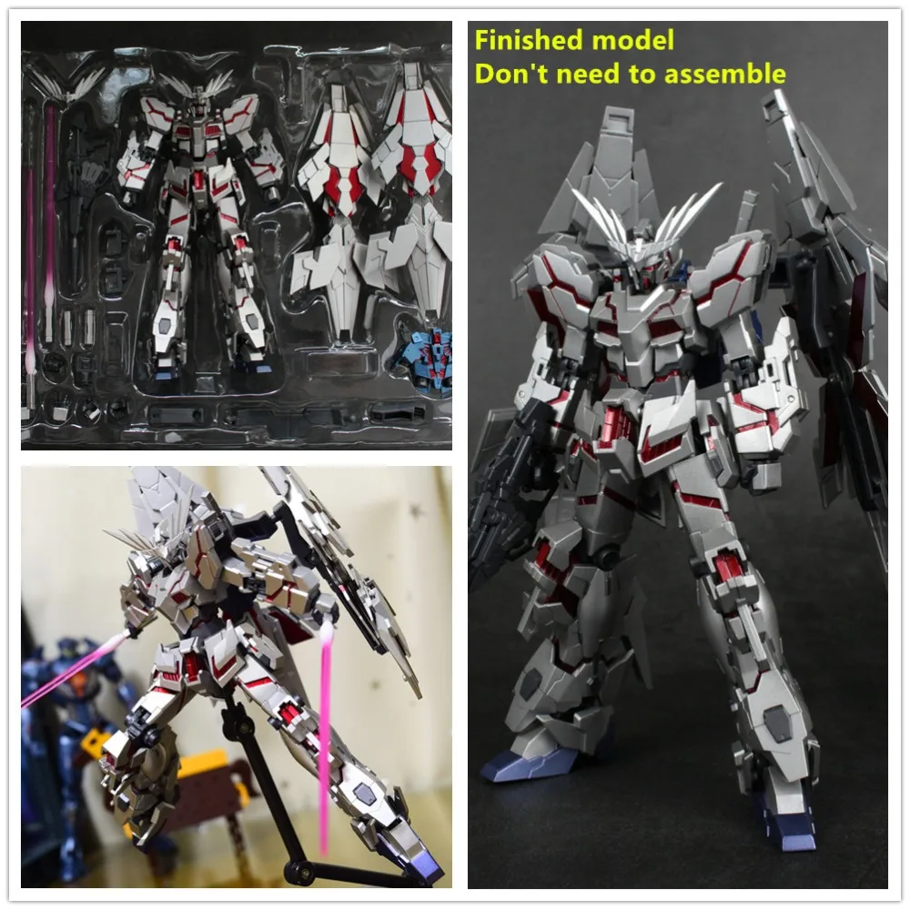Baofeng модель Робот Духи RX-0 Единорог Mecha 03 Phenex GC RC Серебряный Gundam Готовая DB016 |