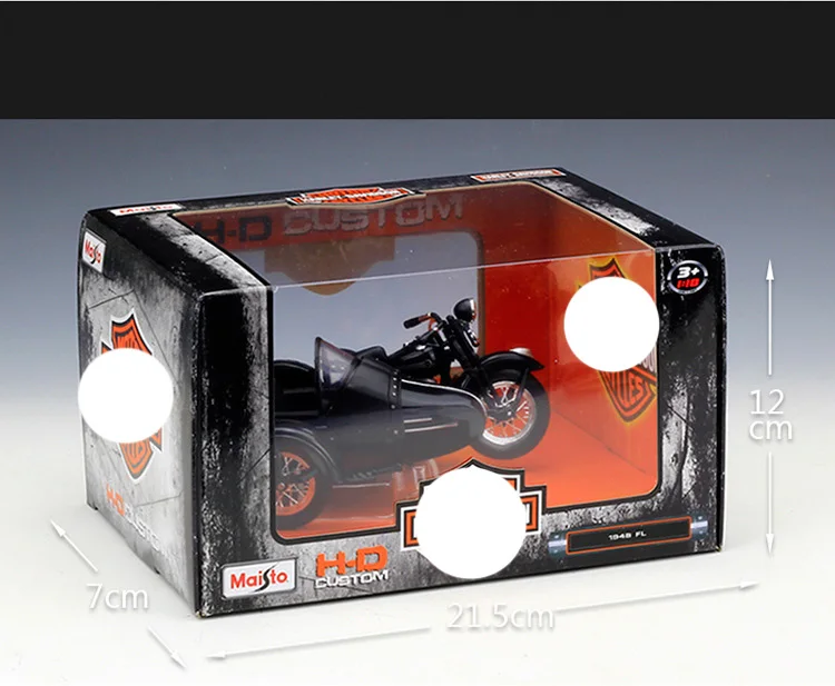 Maisto 1:18 Модель мотоцикла ретро из металлического сплава модель мотоцикла миниатюрный автомобиль мотоцикл игрушка для коллекции подарки