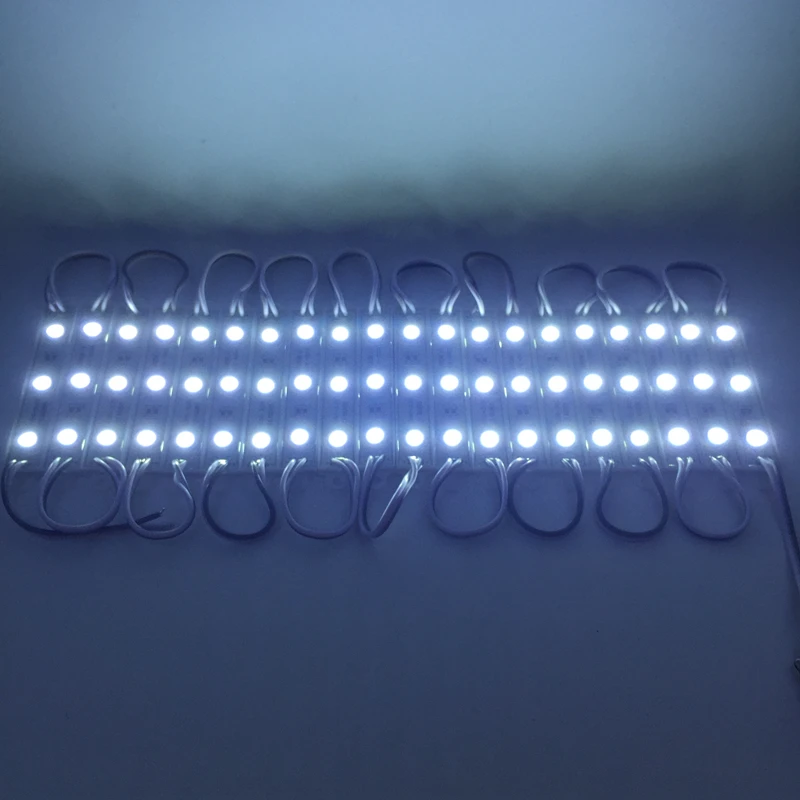 Светодиодный модуль IP65 SMD 5050 водонепроницаемый светодиодный подсветки для