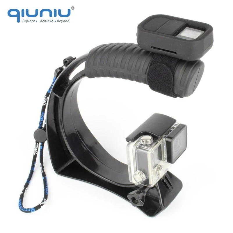 Стабилизатор для камеры QIUNIU Steadicam ручной силиконовый чехол пульта управления Wi-Fi