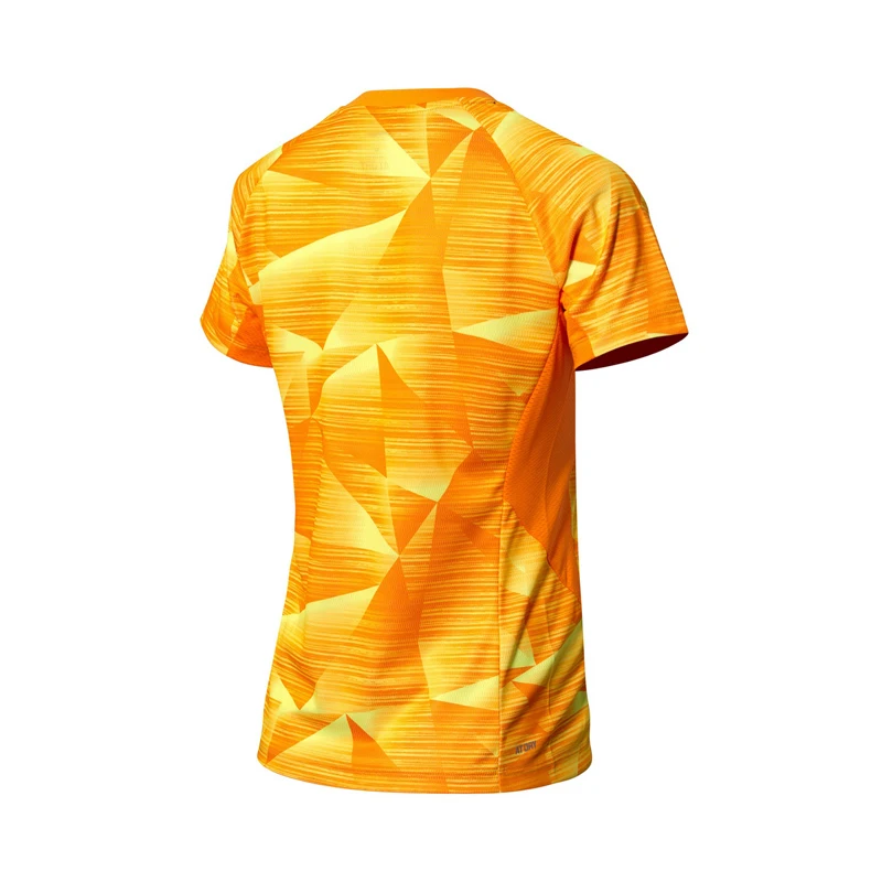 Li-Ning женские футболки для соревнований по бадминтону дышащие удобные спортивные