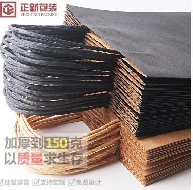 

Promotional luxury customized portable red wine paper bottle bag with ribbon bow
