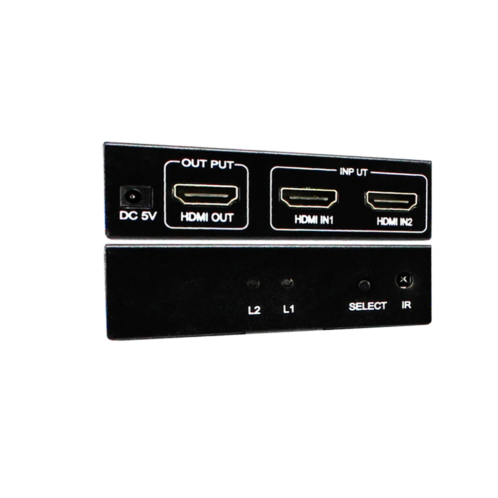 KVM HDMI коммутатор 2 в 1 выход Поддержка 4K * 2K 3D HD видео порта|KVM-переключатели| |