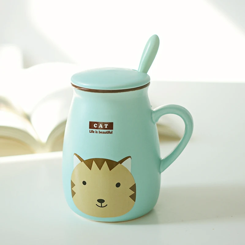 400 мл кофейная кружка Новинка небесная звезда Tazas De ceramic Creativas с крышкой молочная вода керамические молочные чашки кофейные кружки для дома и офиса - Цвет: n