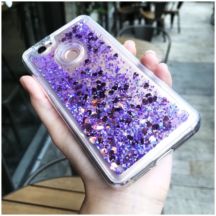 Original Fashion Glitter Cases For Xiaomi Mi A1 5X Case Cover 6 Max 2 Soft Dynamic Liquid Quicksand Coque |