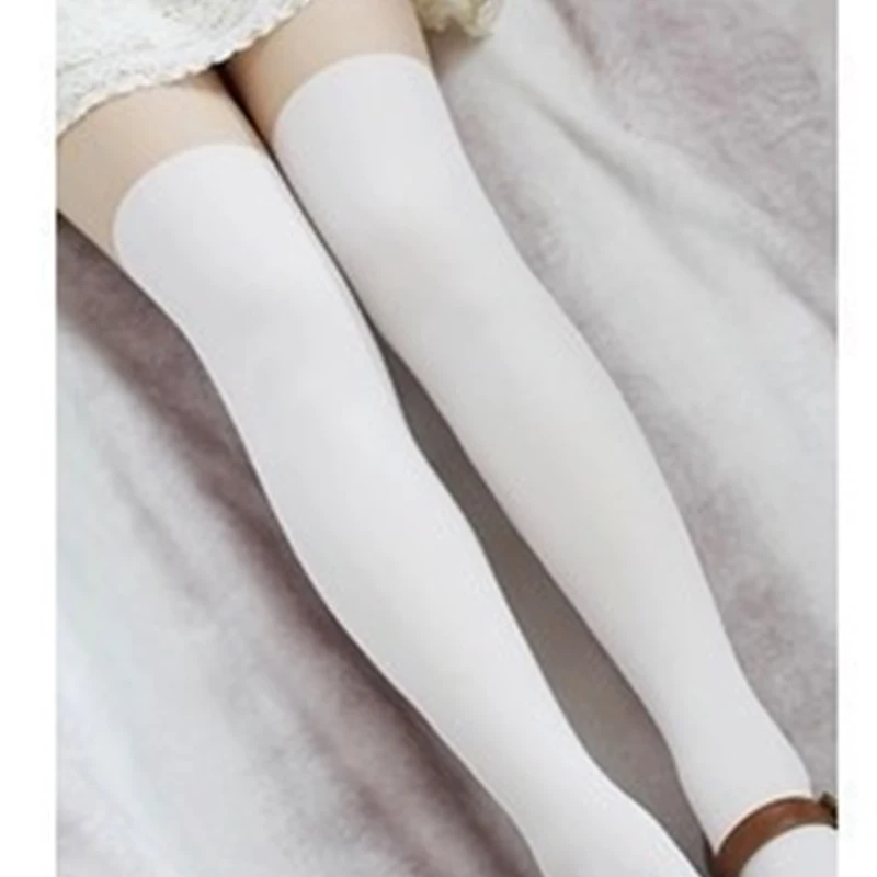 Колготки Collant Femme японские колготки женские накладные выше колена высокие на коже