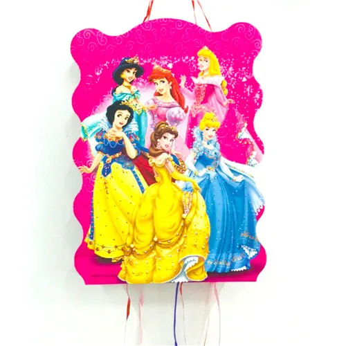 pinata Детские принадлежности для вечеринки в честь Дня Рождения Принцессы Диснея, сувениры для девочек на юбилей, свадьбу, вечерние украшения принцессы Софии - Цвет: pinata