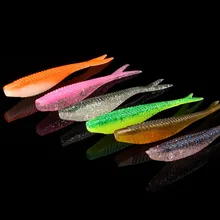 WALK FISH 6 шт./лот Раздвоенные приманки 70 мм 1 8 г искусственная