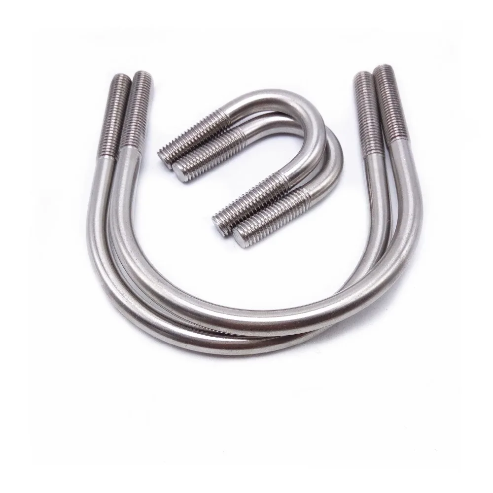 1 шт. болты из нержавеющей стали M8 тип U зажимные диаметр трубки 60 мм 102 мм|Винты| |