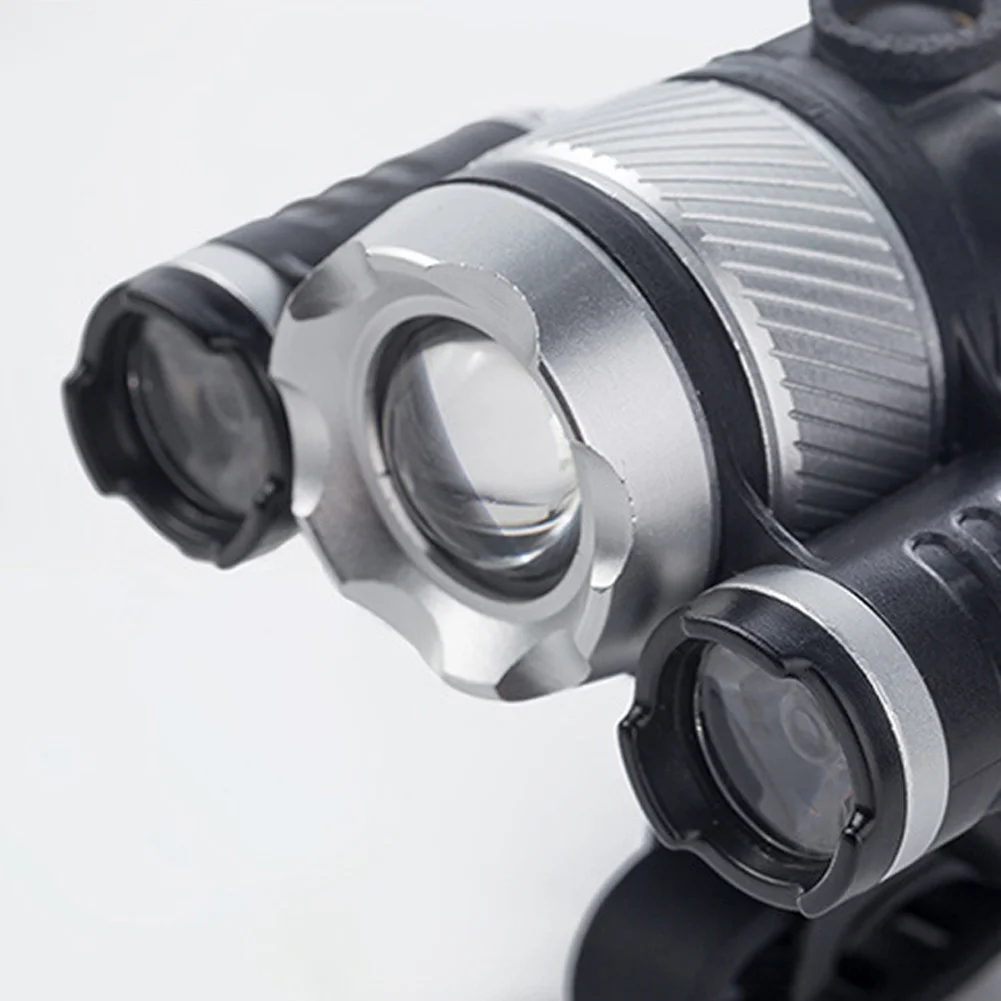 

Hot Bike Headlight USB Rechargeable Aluminum Alloy 4 Lighting Modes Outdoor LED Bicycle Front Light DO2