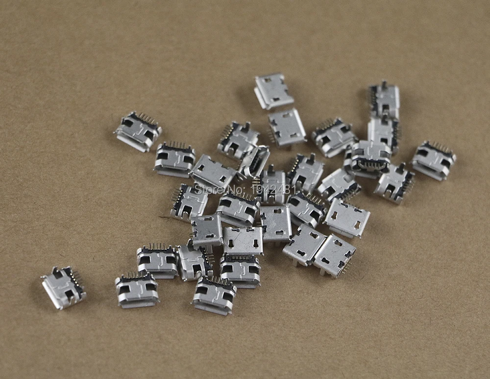 OCGAME 10 шт./лот mini 5pin длинная usb розетка зарядное устройство 5 pin для беспроводного