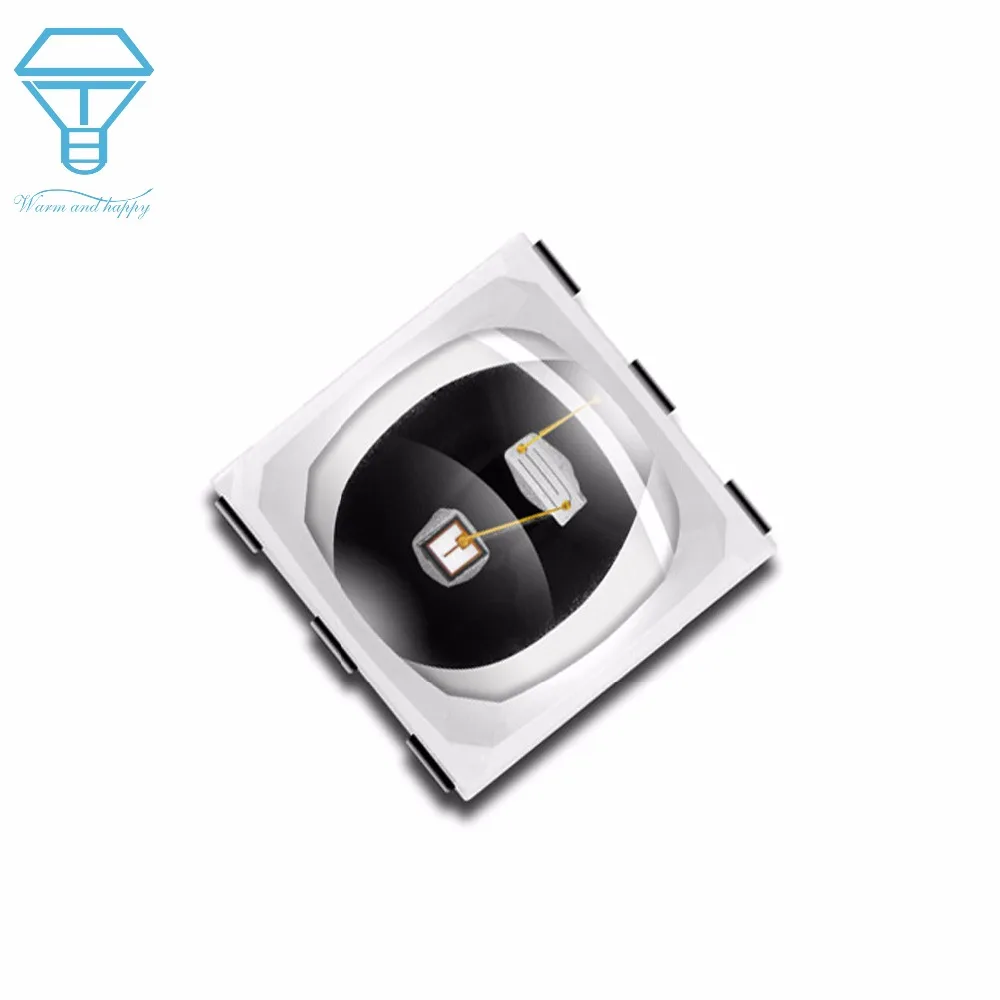 Фото Epistar 1 Вт 50 шт много Светодиодная УФ-лампа для ногтей шарик SMD 5050 5051 5054 Светодиодная лампа 365 + 405нм светодиодные диоды для всех ногтей машина дл... №1