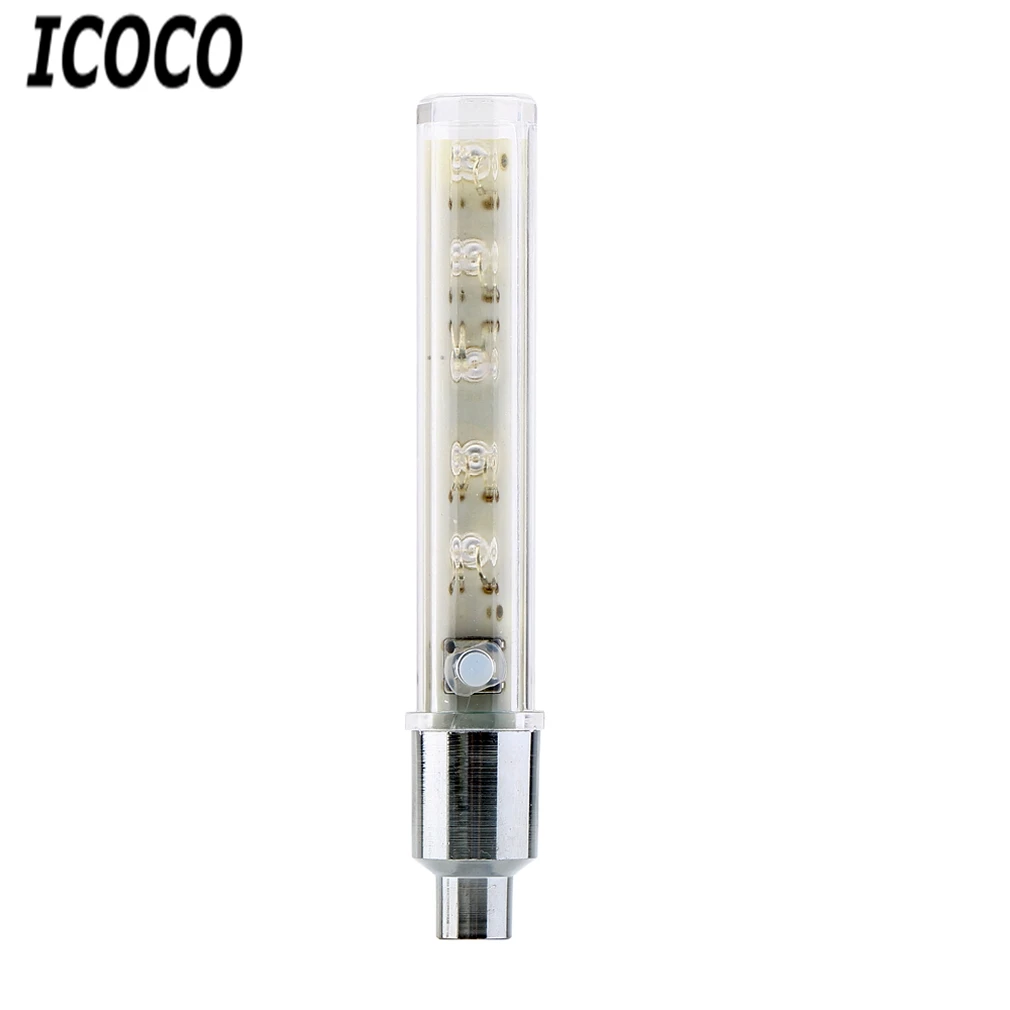 ICOCO 2 шт./компл. 5 светодиодов цветной велосипедный двигатель велосипеда