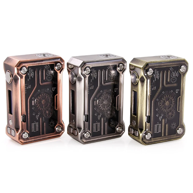 Оригинальный Teslacigs Telsa панк 220 Вт box mod Kit с горячей coilart mage v2 rta 3 5 мл 24 Диаметр бак