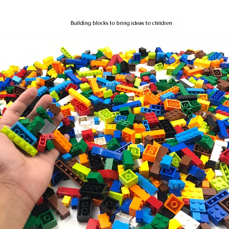 1000 штук строительные блоки маленького размера идущие Legoings фигурки поделки