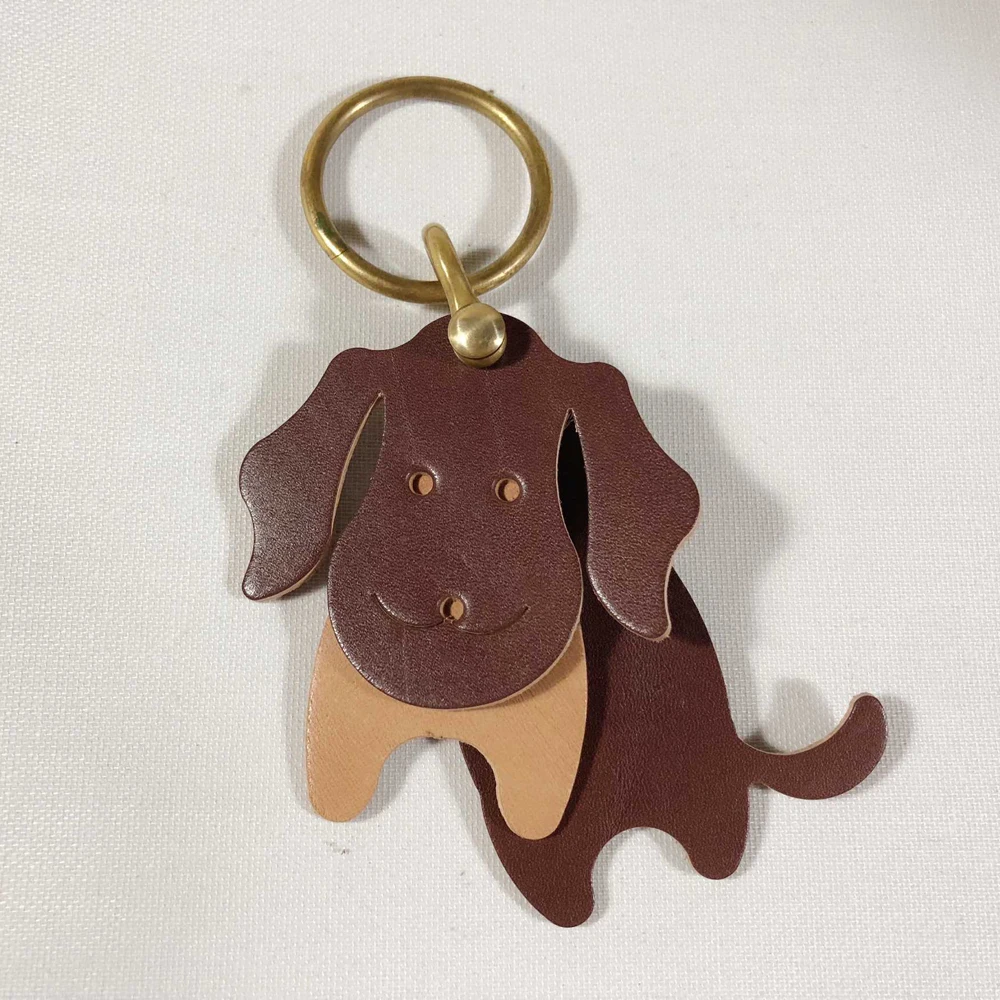 DIY собака кошка медведь дизайн свинья кожа ремесло кольцо для ключей висят украшения ручной удар инструмент умереть нож для резки плесень шаблон