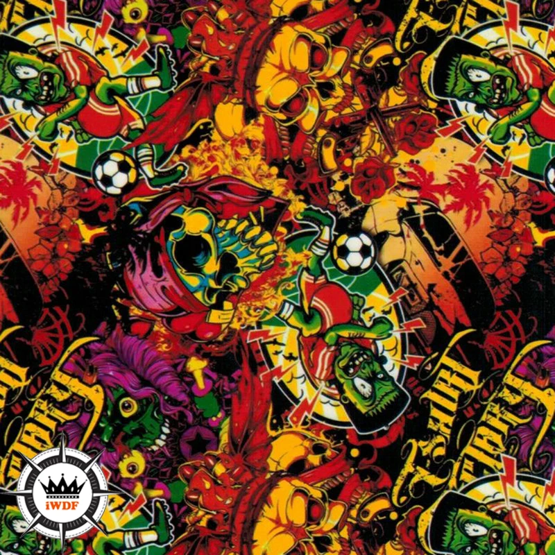 

2M/6M/10M length water transfer printing Width 50cm hydro film WDF1048