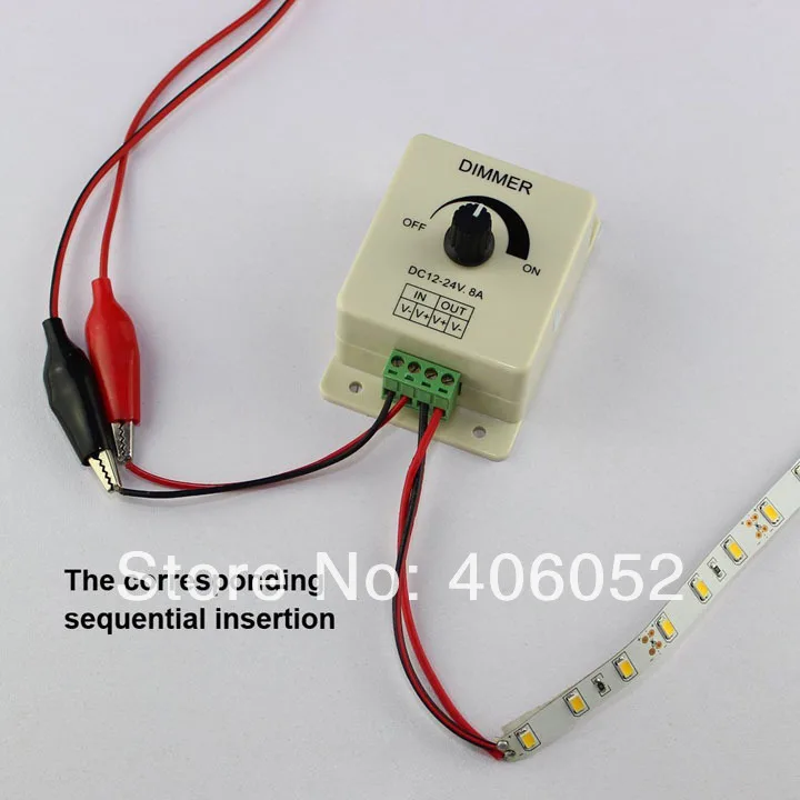 4 шт. Светодиодная лента 12 В 24 8 А 96 Вт|led dimmer|dimmer dcadjustable brightness |