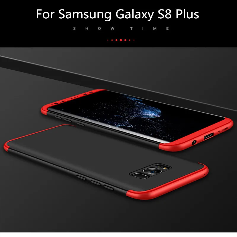 Роскошный чехол двойной Dip Dual Armor 360 полный защитный для Samsung Galaxy S8 Plus телефона S 8