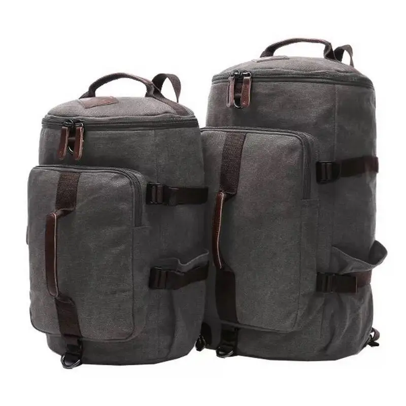 Multifunction Canvas Tactical Backpack Rucksacks Military Army Bag Men Women Outdoor Travel Hiking shoulder Camping Rucksack | Спорт и