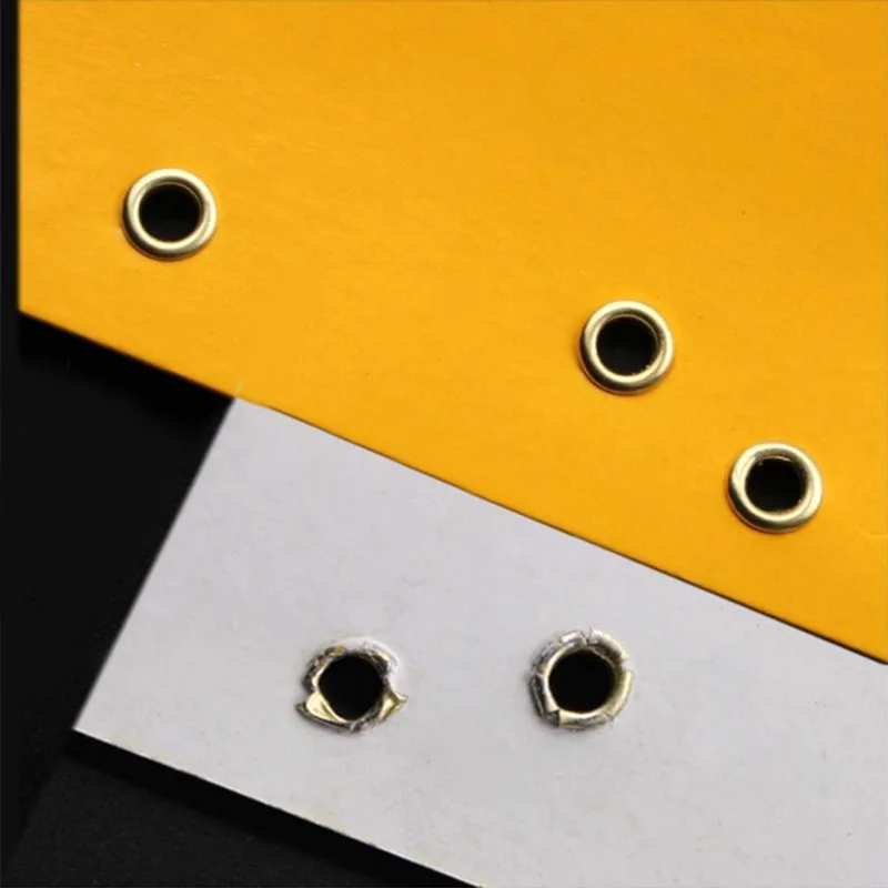 Hole Punch Tool Kit with 100 Silver Metal Eyelets Grommets Sewing Machine for Making In Leather/Clothes/Shoes/Fabric/Belts|Швейные