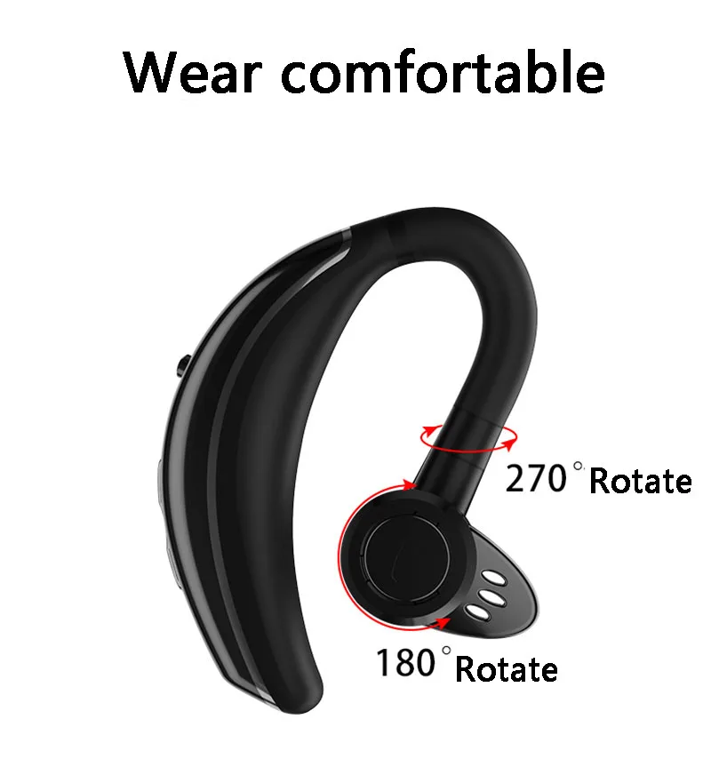 Год Q8 bluetooth Классические наушники 4,1 ушные крючки беспроводные наушники стерео гарнитура для водителей IOS Android