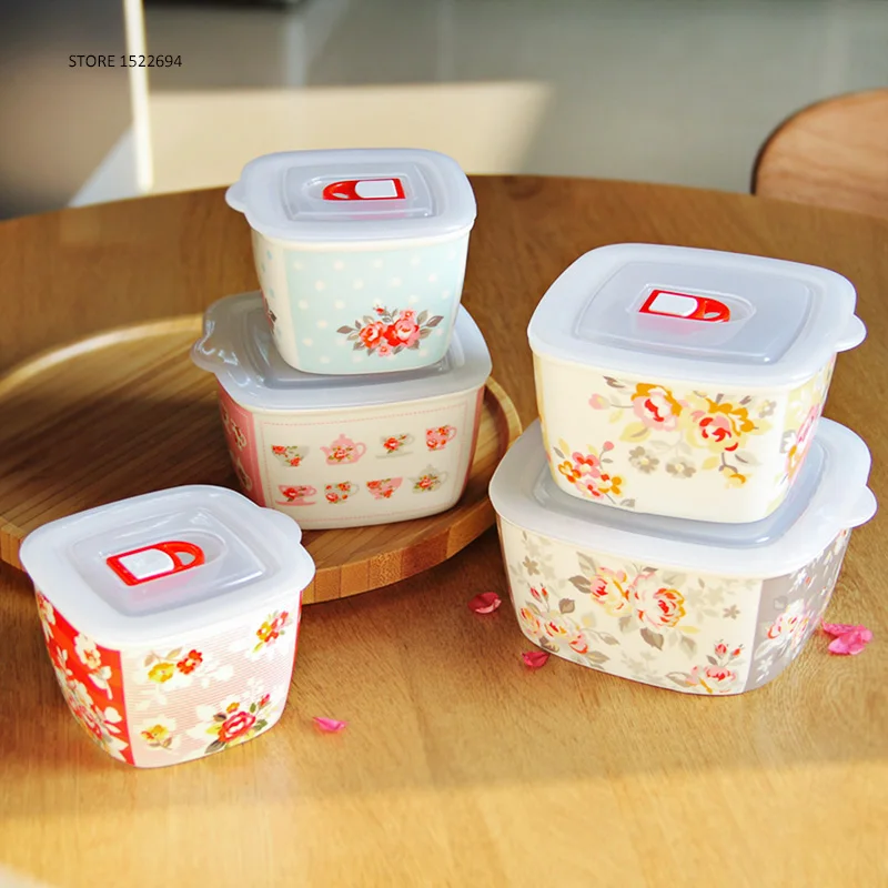 Домашняя керамическая чаша для риса супа Сервировочная фарфоровая обеда хлопьев