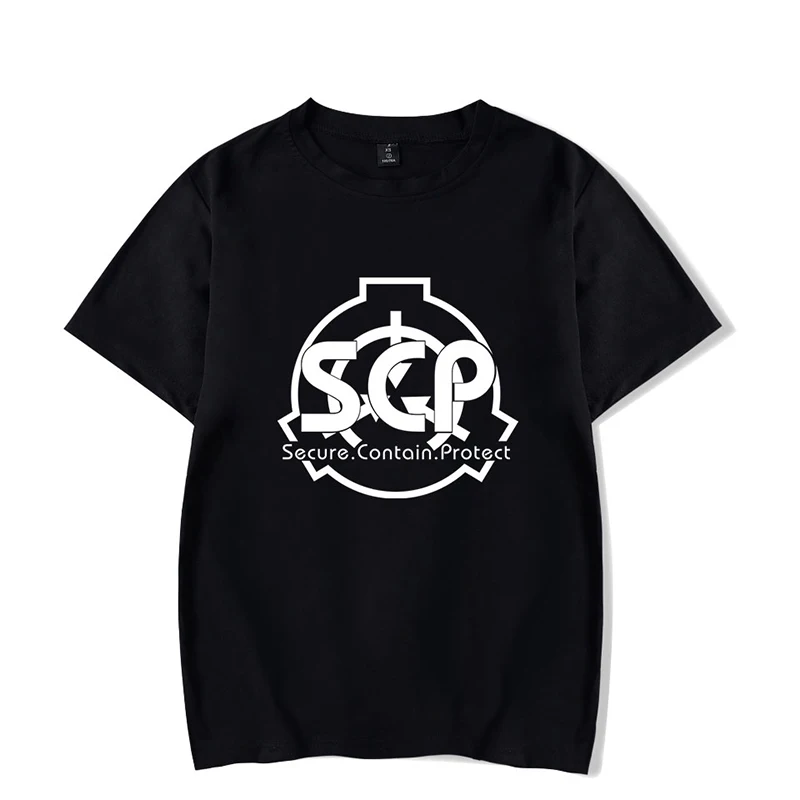 Scp Foundation футболки с принтом летний модный дизайн мужские и женские Повседневная
