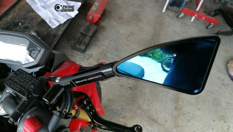 Мотоциклетные зеркала заднего вида Спортивное стекло боковое зеркало для Honda CB CBR