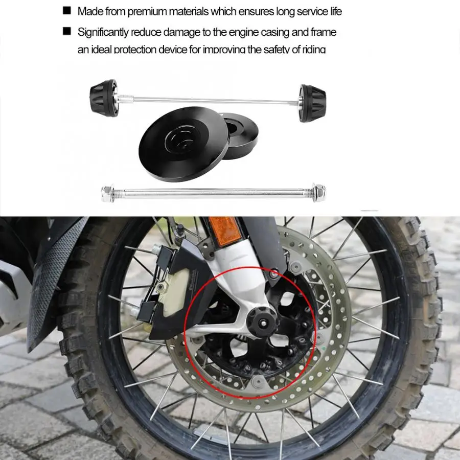 Передний и задний ползунок для вилки мотоцикла защита BMW R1200GS LC 2013 2014 2015 2016 2017 ADV