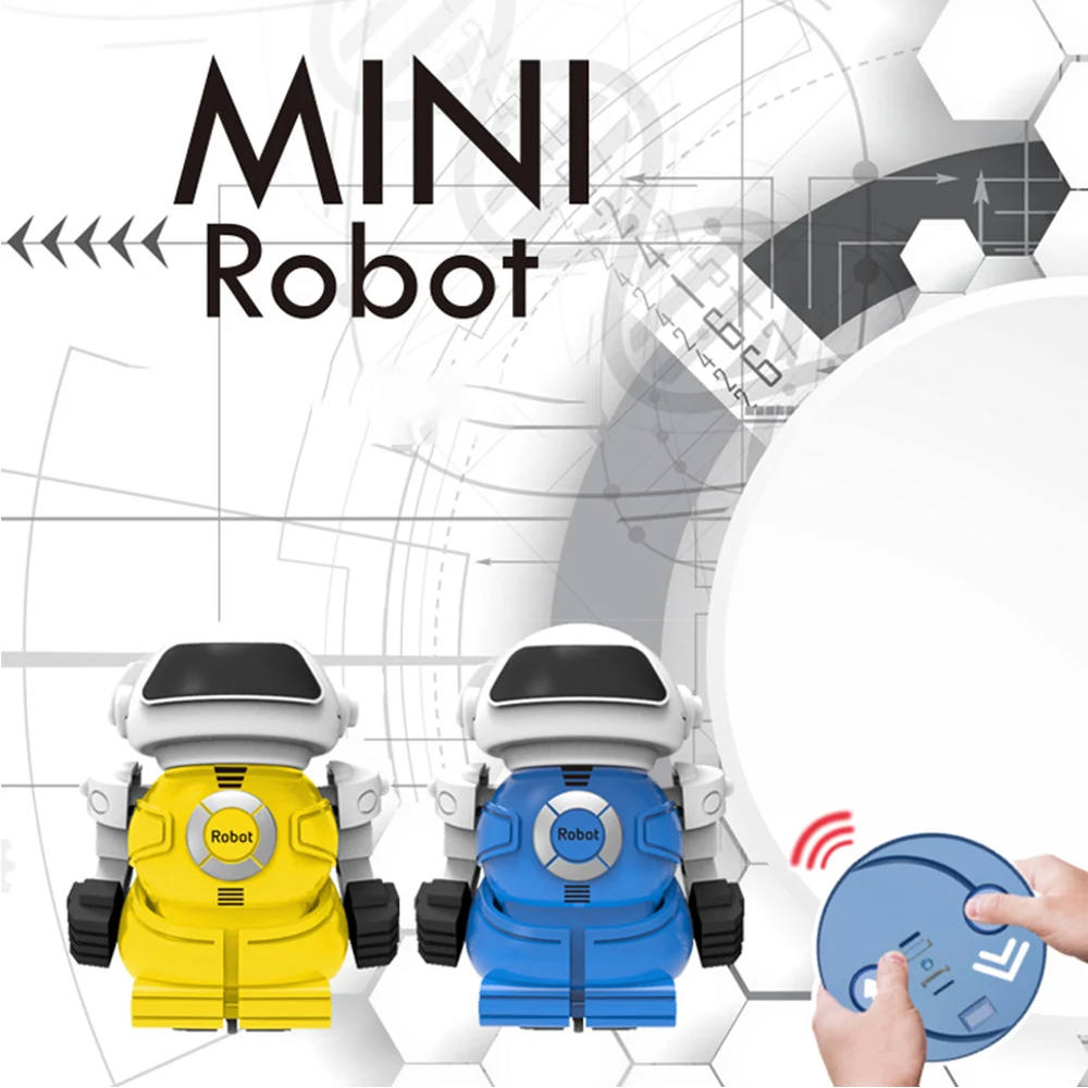 Забавные мини игрушки роботы Canbot с дистанционным управлением подарок на день