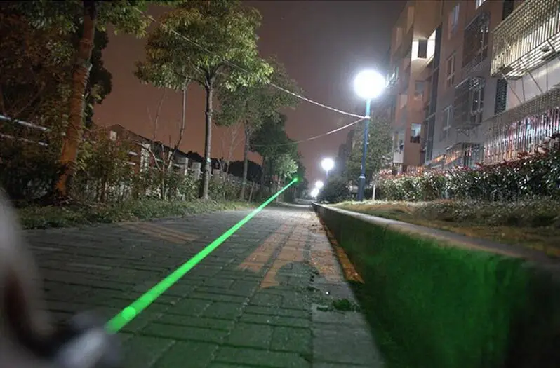 Powerful 50000m Green Lazer Pointer High Power 532NM Bright Single Point Laser Focuse Burning Match with 5 Caps Box |