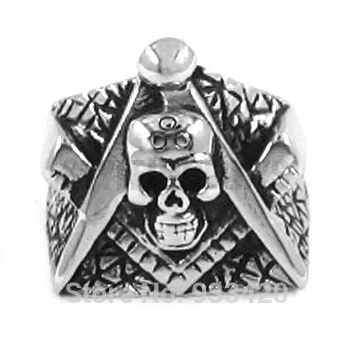 Оптовая продажа масонское кольцо Freemason ювелирные изделия из нержавеющей стали