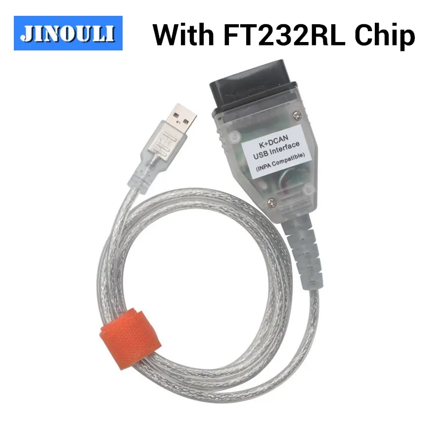 Для BMW INPA K + CAN для с чипом FT232RL диагностический инструмент кабель OBD2 интерфейс Ediabas