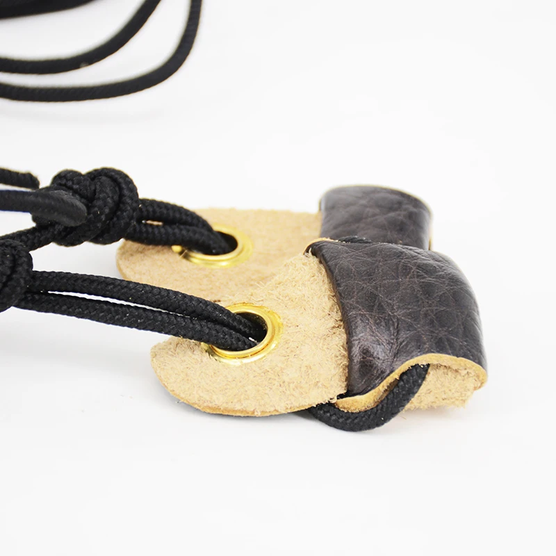 Бесплатная доставка 5 шт./лот Рекурсивный бант для стрельбы из лука кожаная