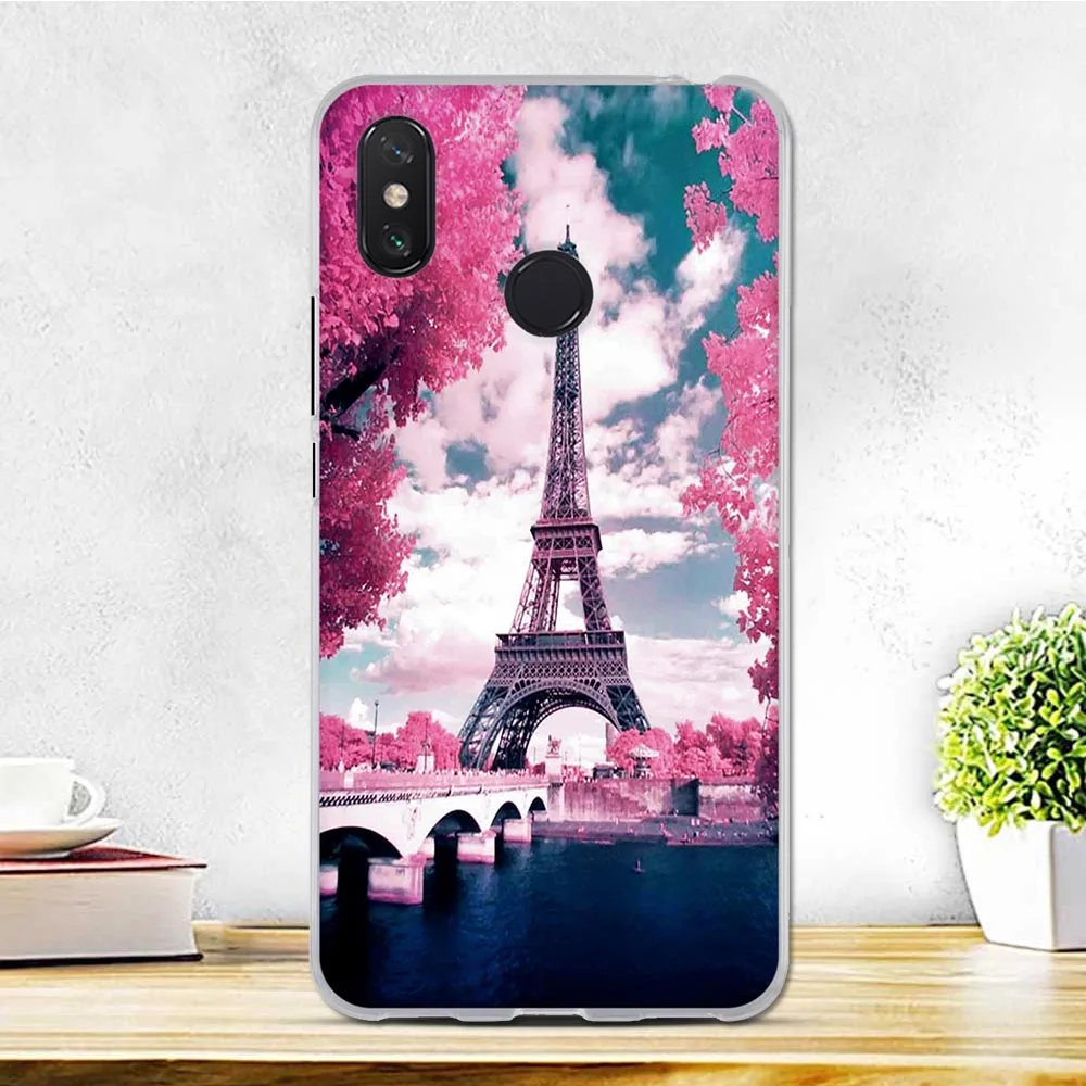 For Xiaomi Mi Max 3 Pro Case Max3 Cover Soft Silicone Thin TPU Phone Cases Fundas 6.9&quot SHells | Мобильные телефоны и