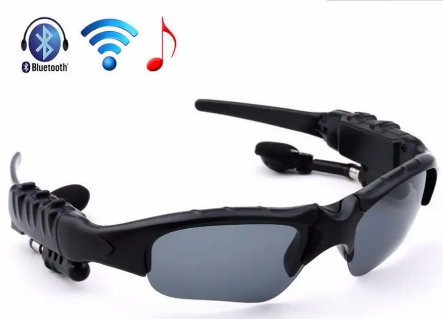 Earphone Wireless Headphone Bluetooth Stereo Music Phone Call Hands free Sunglasses Headset For iPhone for Samsung Newest | Электроника