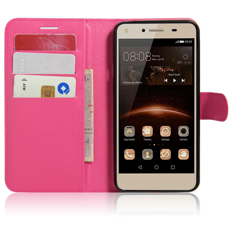Чехол-бумажник для Huawei Y5II Huawey Y5 II 2 Y 5ii Lte CUN U29 CUN-U29 CUN-L21 Y6 Elite кожаный флип-чехол