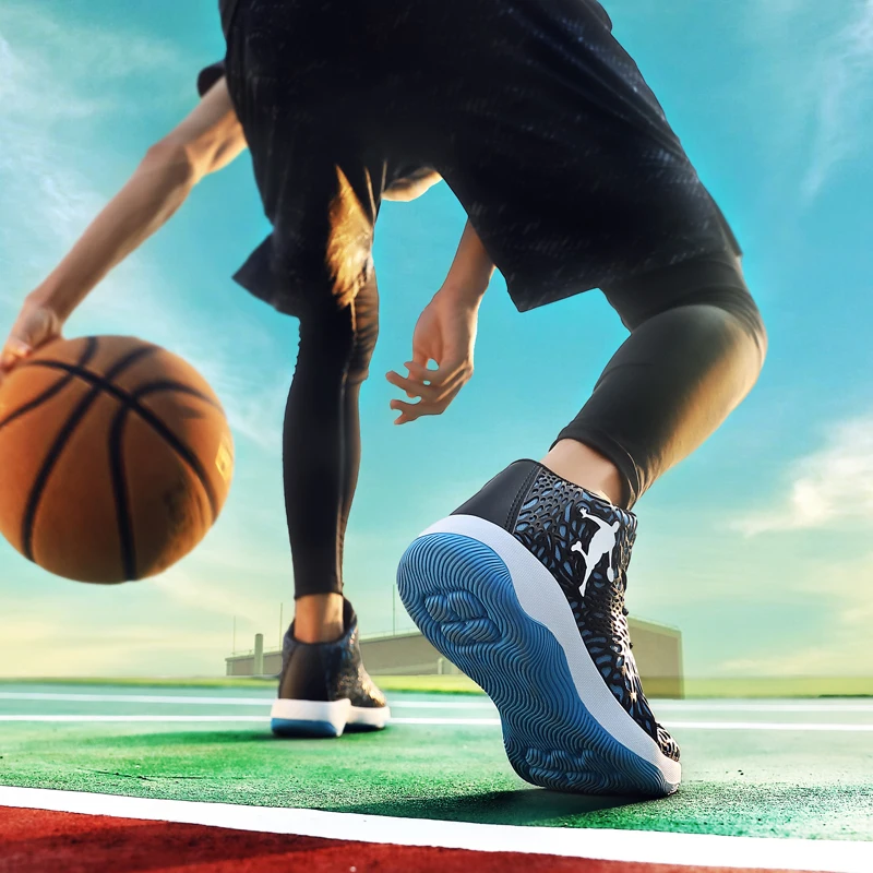Баскетбольные кроссовки с нескользящей подошвой для мужчин и женщин мужские