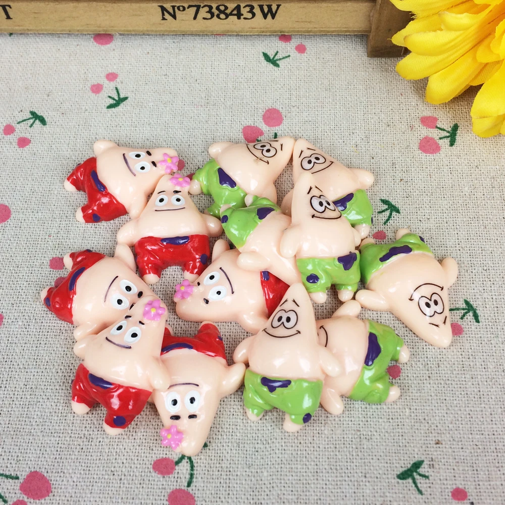 Смешанный Кабошон из смолы с плоской задней стороной 2 цвета аксессуары для