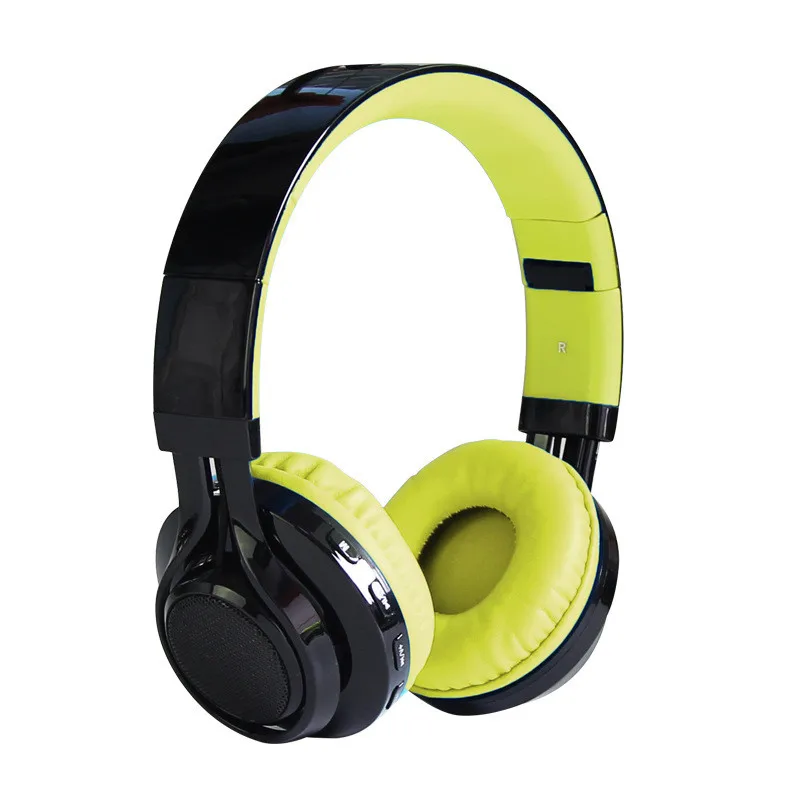 Новый HJCF наушники гарнитура Bluetooth Беспроводной стерео светящиеся с микрофоном TF