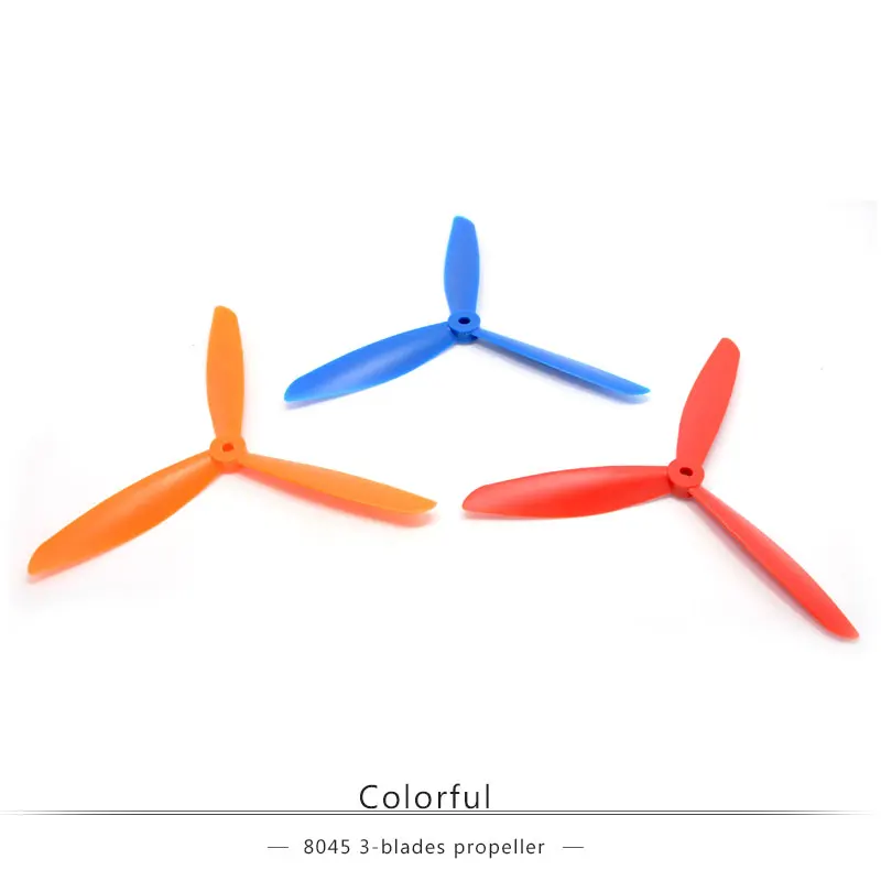 Аксессуары для квадрокоптера 8 дюймов 8045 дюйма 3 лезвия 4 шт.|drone parts|rc airplane partsquadcopter