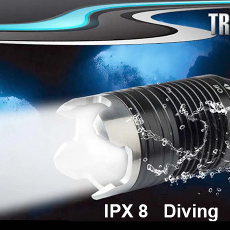 TrustFire TR J2 фонарик для дайвинга 1000 лм * XML L2 4 режимный светодиодный фонарик|diving