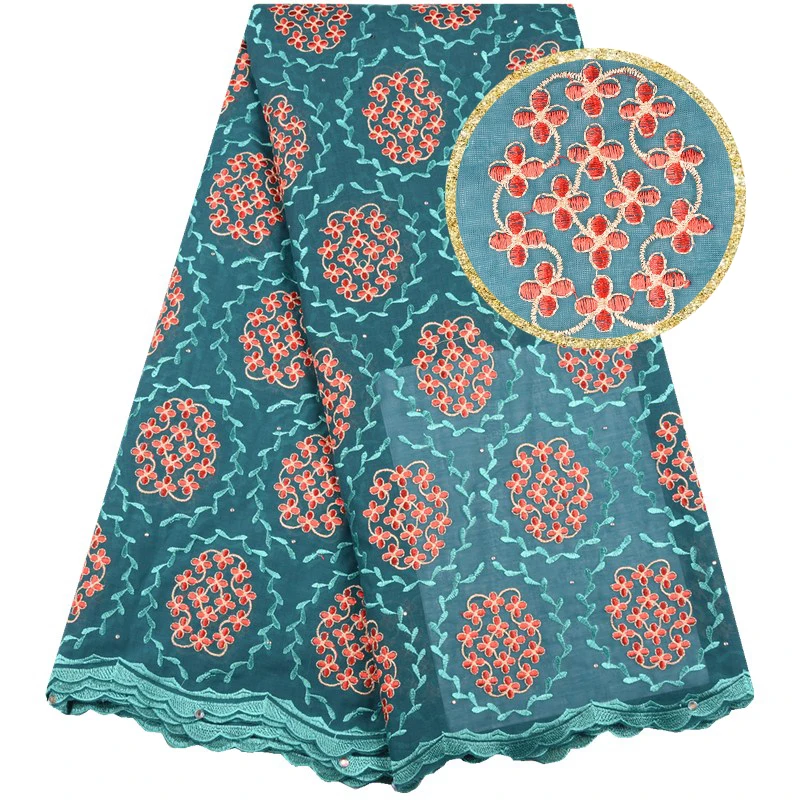 

African Lace Fabric Swiss Voile Lace Fabric High Quality Cotton Lace Fabric French Lace Fabric Stones For Men Women Dress F1551