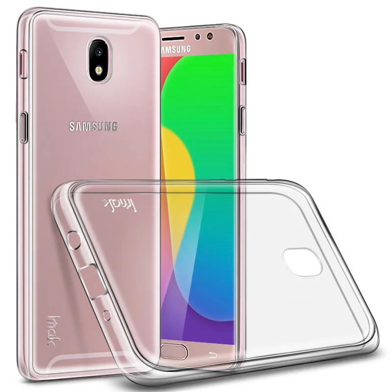 IMAK Stealth Прозрачный ТПУ чехол + Защитная пленка для экрана Samsung Galaxy J7 (2017) Версия ЕС |