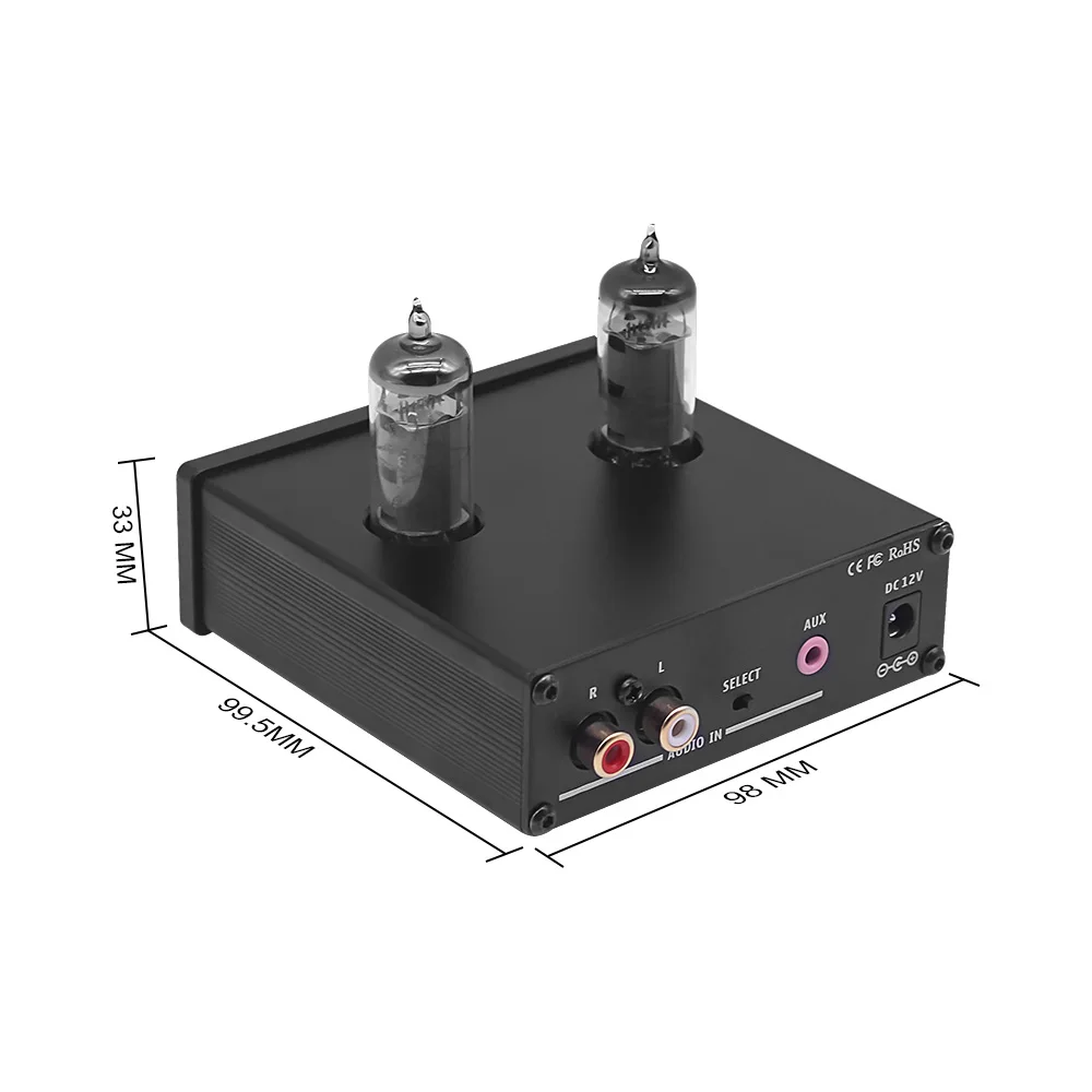 Портативный усилитель для наушников SUCA 6K4 Tube NE5532 аудиоусилитель 6J1