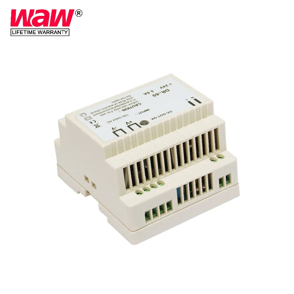 60 Вт rail выключатель питания Блок DR Выход DC12V DC24V импульсный источник входное